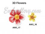 "Весенний вальс"_ цветочки 3D